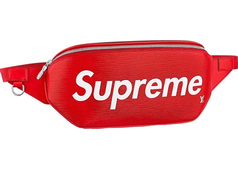 lv supreme bumbage|louis vuitton supreme bumbag.